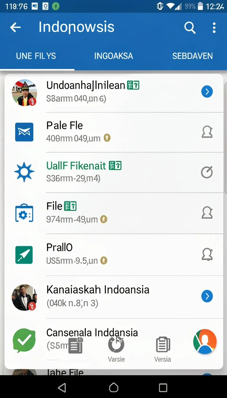 Tampilan utama aplikasi Review Aplikasi pandawin yang intuitif dan efisien.