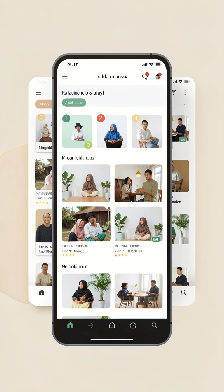 Tampilan utama aplikasi Review Aplikasi suster4d yang intuitif dan efisien.