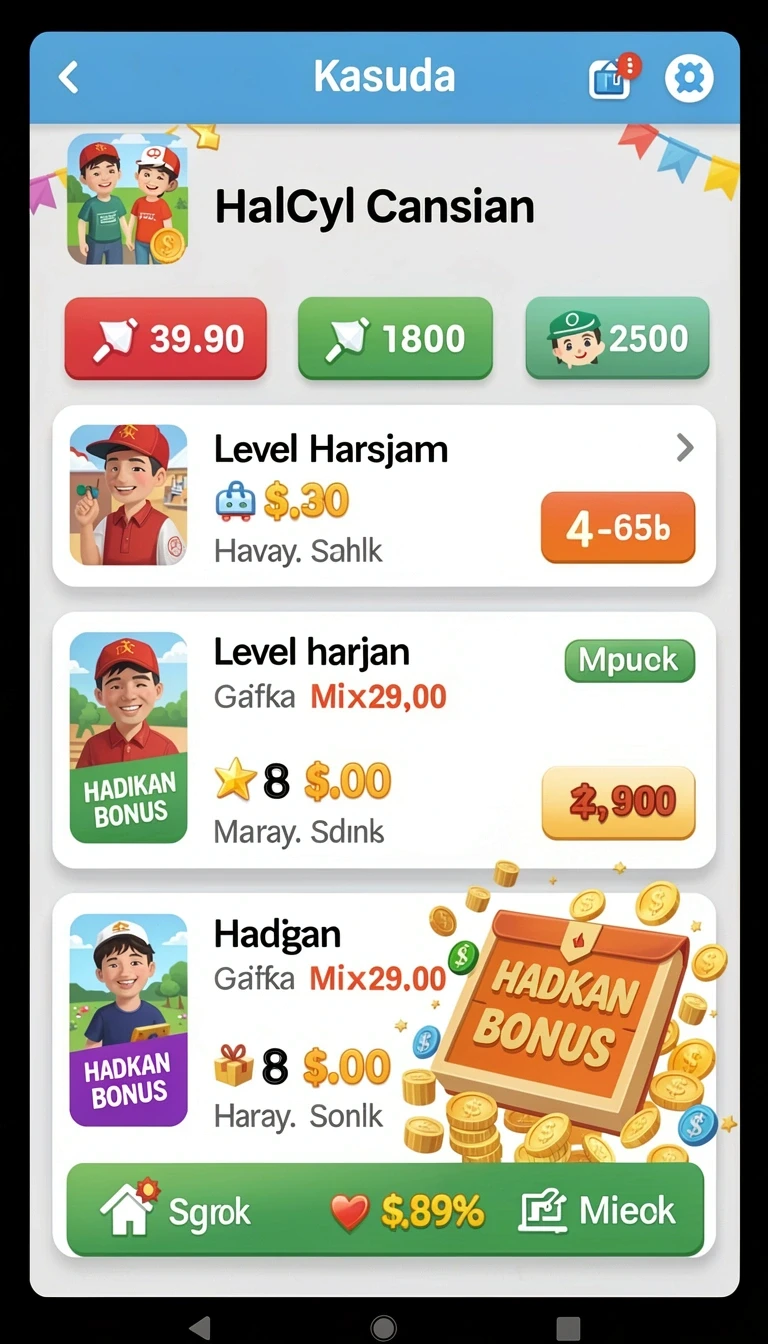 Tampilan utama aplikasi Review Aplikasi hajar777 yang intuitif dan efisien.