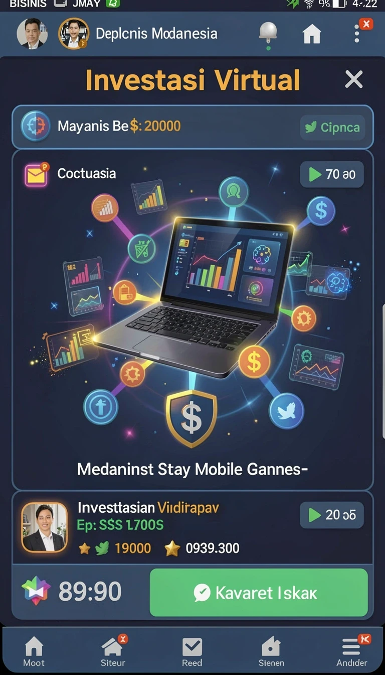 Tampilan utama aplikasi Review Aplikasi cairbos yang intuitif dan efisien.