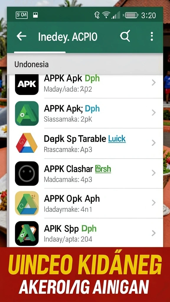 Tampilan utama aplikasi Review Aplikasi sd107 yang intuitif dan efisien.