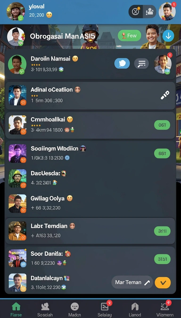 Tampilan utama aplikasi Download a200m APK untuk Android yang intuitif dan efisien.